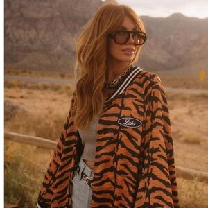 Sacred heart kimono bomber